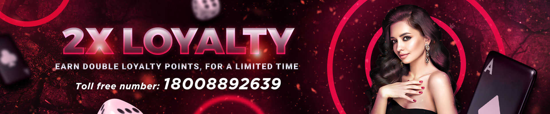 2X loyalty points promotion